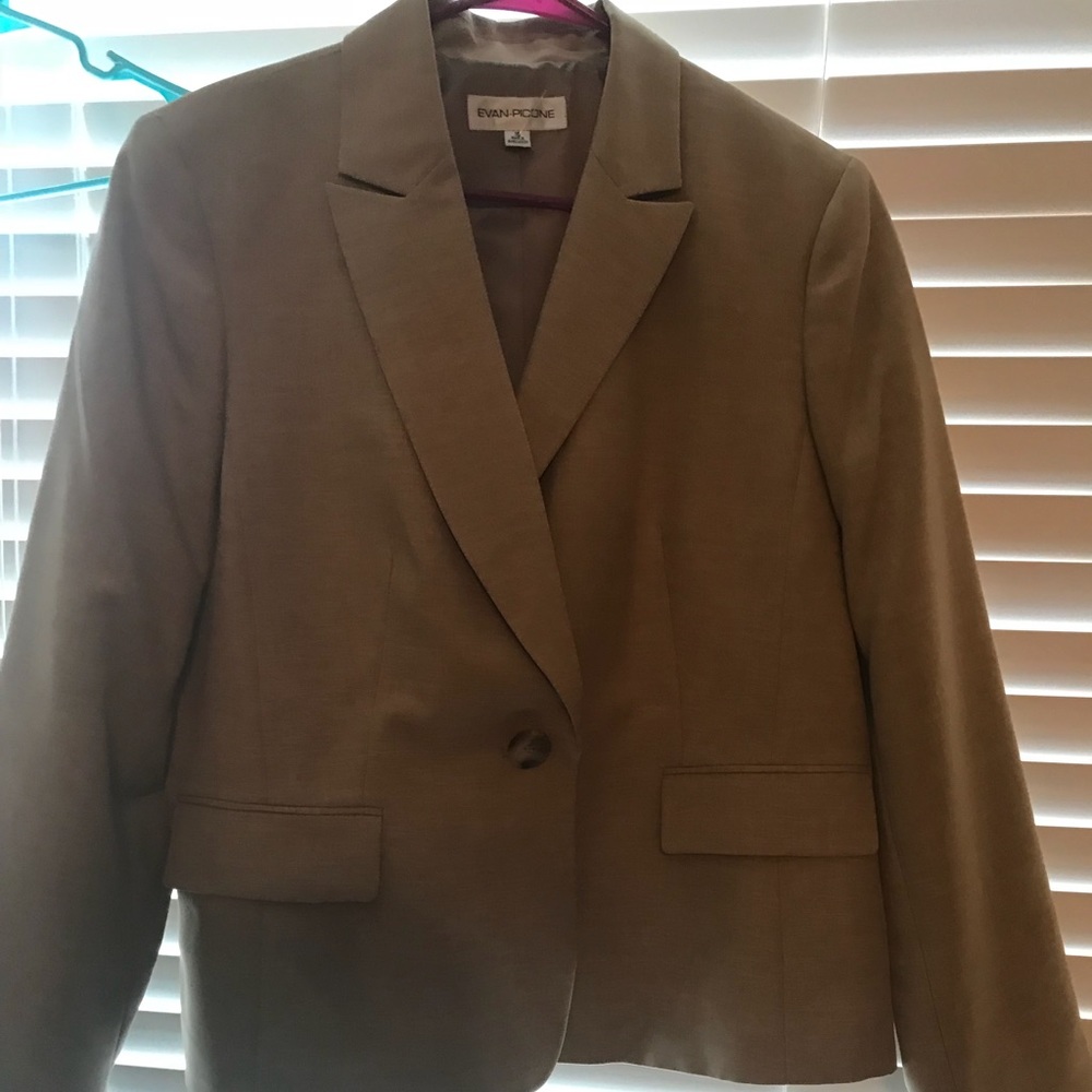 Evan Picone Sandalwood Suite Jacket